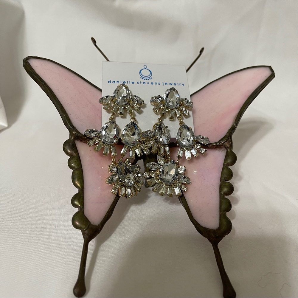 Danielle Stevens Rhinestone Earrings